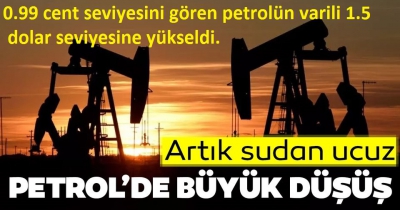 Son dakika: Petrol fiyatları çakıldı! Litresi 50 kuruşun altına düştü!