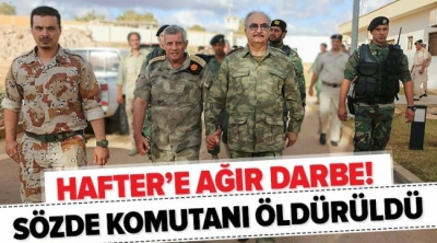 Son dakika: Libya ordusu, darbeci Hafter milislerinin işgalindeki Vatiyye Hava Üssü’nü tamamen kuşattı  