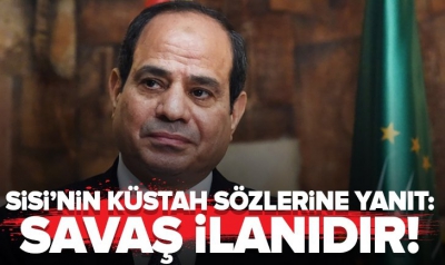 Son dakika: Libya'dan darbeci Sisi'nin skandal açıklamalarına sert tepki: Apaçık bir dış müdahale ve savaş ilanıdır.