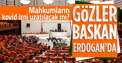 Son dakika | Mahkumlar için cezaevi kovid izninin uzatılması gündemde: Gözler Başkan Erdoğan'da 