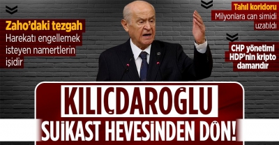 Son dakika: MHP Genel Başkanı Devlet Bahçeli'den Kılıçdaroğlu'na sert tepki! Ekonomiye suikast hevesinden dönmelidir 