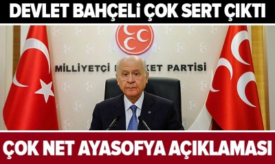 Son dakika: MHP Genel Başkanı Devlet Bahçeli'den flaş 
