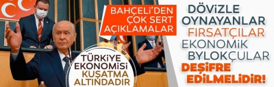 Son dakika: MHP lideri Devlet Bahçeli'den TÜSİAD ve Kılıçdaroğlu'na sert tepki: Türk ekonomisi sert kuşatma altında