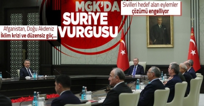 Son dakika: Milli Güvenlik Kurulu toplantısı sonrası yazılı açıklama