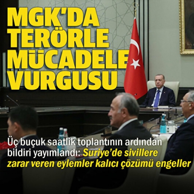 Son dakika: Milli Güvenlik Kurulu'ndan kritik mesajlar: Afganistan, Suriye, iklim değişikliği ve terörle mücadele... 