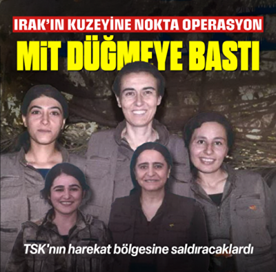 Son dakika | MİT'ten Irak'ın kuzeyinde nokta operasyon