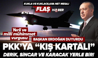 SON DAKİKA: MSB'den operasyon mesajı: Teröristlerin inleri başlarına yıkılıyor