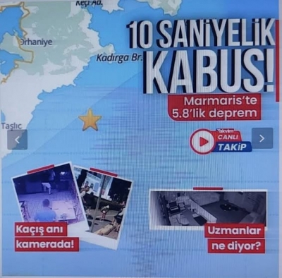 Son dakika | Muğla'da 5.8 büyüklüğünde deprem! İzmir, Aydın, Manisa ve Antalya'dan da hissedildi  