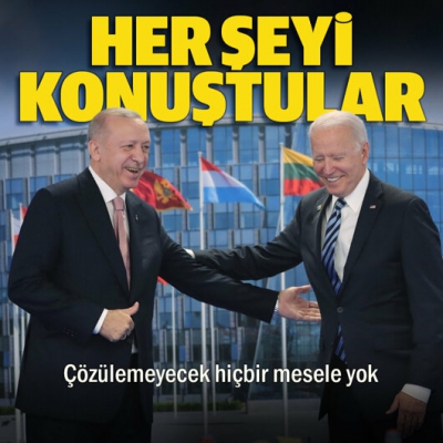 SON DAKİKA: NATO Zirvesi'nde Başkan Erdoğan ve Biden arasında kritik görüşme! 