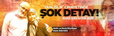 Son dakika: Necla ve Metin Büyükşen cinayetinde Mavi Kapı detayı