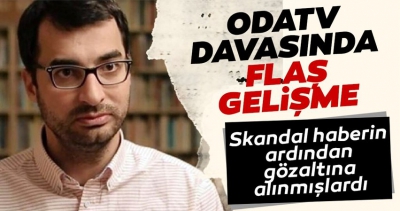 Son dakika: ODATV haber müdürü Barış Terkoğlu ve muhabir Hülya Kılınç tutuklandı..