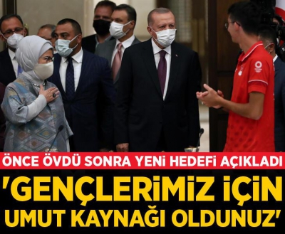Son dakika: Olimpiyat gururları Külliye'de | Başkan Erdoğan'dan flaş açıklamalar 