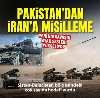 Son dakika | Pakistan'dan İran'ın saldırına misilleme! Terör hedeflerine ağır bombardıman 