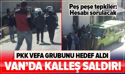 Son dakika: PKK'dan kalleş saldırı! Van'da Vefa Sosyal Destek Grubu görevlisi 2 kişi şehit oldu