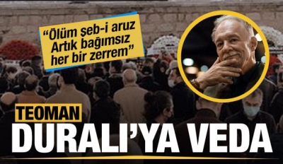 Son dakika: Prof. Dr. Şaban Teoman Duralı son yolculuğuna uğurlanıyor 