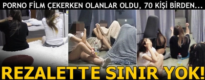 Son dakika: Rezalette sınır yok! Porno film çekerken basıldılar..