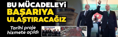 Son dakika: Rize Artvin Havalimanı projesi hizmete girdi! Açılışı Başkan Erdoğan ve Aliyev birlikte yaptı