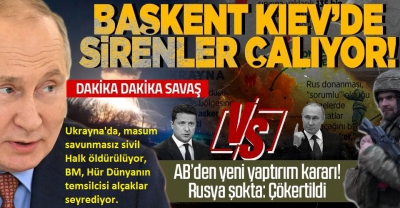 SON DAKİKA: Rusya Ukrayna savaşı 2. gününde: Acı bilanço paylaşıldı; Kiev'de patlama sesleri, yüzlerce ölü var