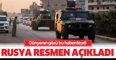 Son dakika: Rusya’dan kritik Suriye açıklaması, 300 askeri polis Suriye'ye gitti.