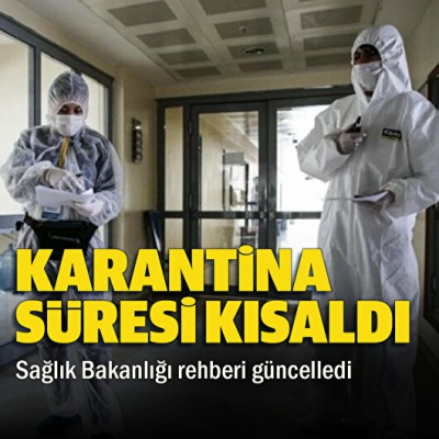 SON DAKİKA | Sağlık Bakanlığı'ndan Covid-19 güncellemesi: Karantina süresi değişti! 