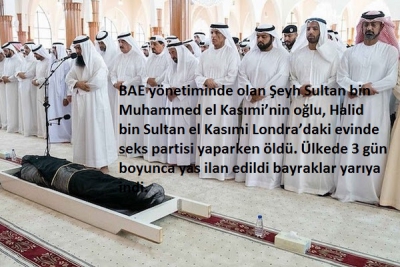 Son dakika… Seks partisinde ölen Arap şeyhi toprağa verildi
