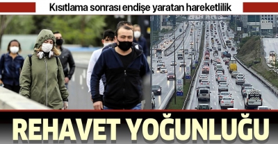 Son dakika: Sokağa çıkma kısıtlamasının ardından İstanbul'da hareketlilik.