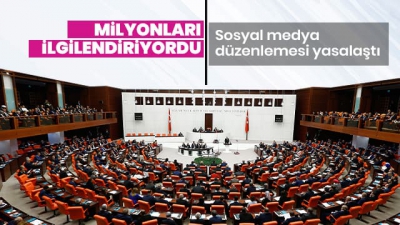 Son dakika: Sosyal medya düzenlemesi kabul edildi! Sosyal medya düzenlemesinde neler var?..