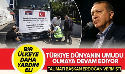  Manisa Habercilik -Başkan Erdoğan'ın talimatıyla hazırlanan tıbbi yardım tırı, Sırbistan'ın Sancak Bölgesi'ne doğru yola çıktı        
