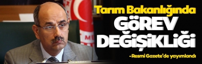 Son dakika: Tarım ve Orman Bakanı Vahit Kirişci oldu