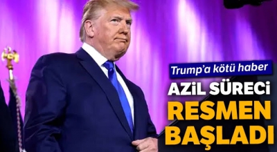 Son dakika: Temsilciler Meclisi onayladı! Trump'ın azil süreci resmen başladı.....