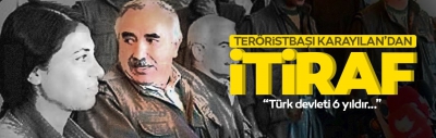 Son dakika | Terör elebaşı Karayılan'dan Pençe harekatı itirafı