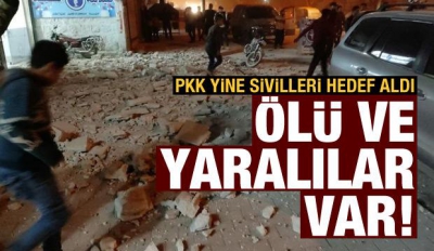 Son dakika: Terör örgütü PKK/YPG’den Afrin’e topçu saldırısı: 3 ölü 15 yaralı! TSK misliyle karşılık verdi 