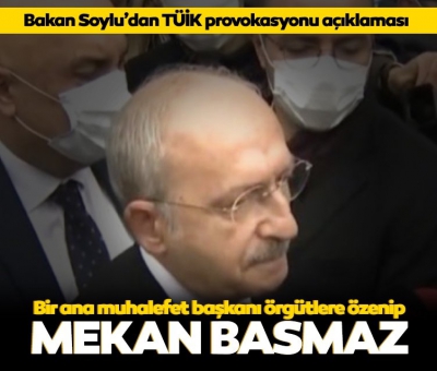 Son dakika: TÜİK'in kapısına randevusuz dayanan CHP Genel Başkanı Kemal Kılıçdaroğlu'na sert tepki