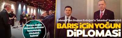 Son dakika: Türkiye 'barış' için devrede! Erdoğan ve Zelenskiy'den kritik görüşme