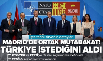 Son dakika: Türkiye istediğini aldı! 4'lü zirvenin ardından imzalanan ortak bildirinin detayları belli oldu 