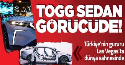 Son dakika: Türkiye için gurur günü! TOGG Sedan ilk kez görüntülendi