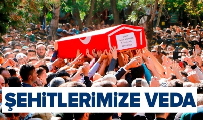 Son dakika: Türkiye şehitlerini son yolculuğuna uğurladı..