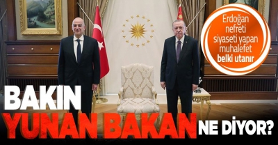 Yunanistan Dışişleri Bakanı Dendias'tan Başkan Erdoğan'a övgüler: Çok şeyi başarmış bir lider