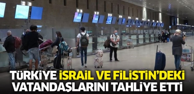 Son dakika: Türkiye'den bir operasyon daha: İsrail ve Filistin'deki 120 vatandaş THY uçağıyla tahliye edildi.