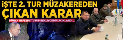 Son Dakika | Ukrayna - Rusya savaşında son durum gelişmeleri: Müzakerelerde ikinci tur sona erdi! İlk açıklama geldi, görüşmeler sürecek