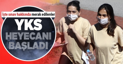 Son dakika: Üniversite adaylarının YKS maratonu başladı.