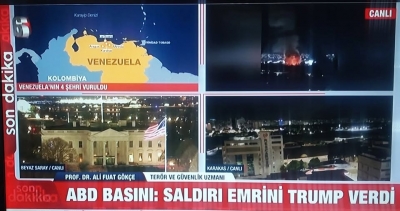 Son dakika... Venezuela'da şiddetli patlamalar! Başkent Karakas'tan ilk görüntüler