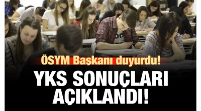 Son dakika: YKS 2020 sonuçları açıklandı