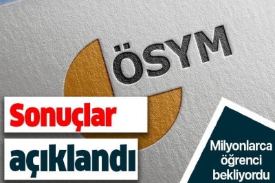 Son dakika: YKS sonuçları açıklandı... 