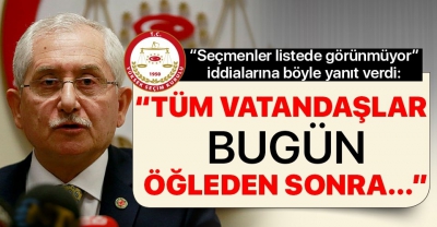 Son dakika: YSK Başkanı'ndan flaş 23 Haziran İstanbul seçimleri açıklaması.