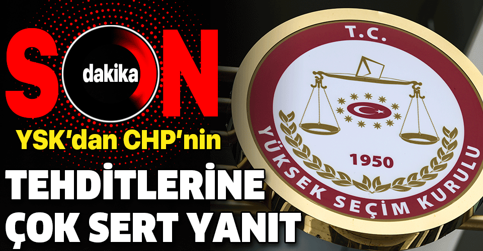 YSK: Hakimlerin itibarsızlaştırılması kabul edilemez.