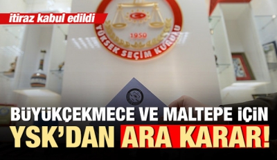 Son dakika: YSK'dan MHP'nin itirazına ara karar.