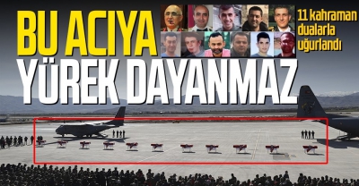 Son dakika: Yüreğimize ateş düştü! Türkiye kahramanlarını uğurluyor. 