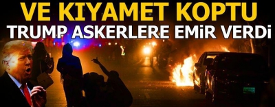 Son dakika: ABD Başkanı Trump duyurdu: Ağır silahlı askeri personel görevlendirildi!