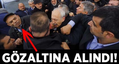 Son dakika: CHP Genel Başkanı Kemal Kılıçdaroğlu'na yumruk atan kişi yakalandı!..